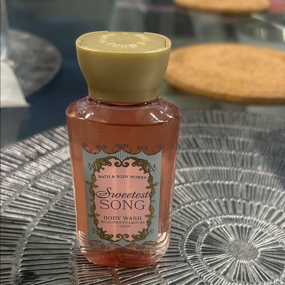 Bath & Body Works Sweetest Song Body Wash 3fl oz LIMITED COLLECTION
